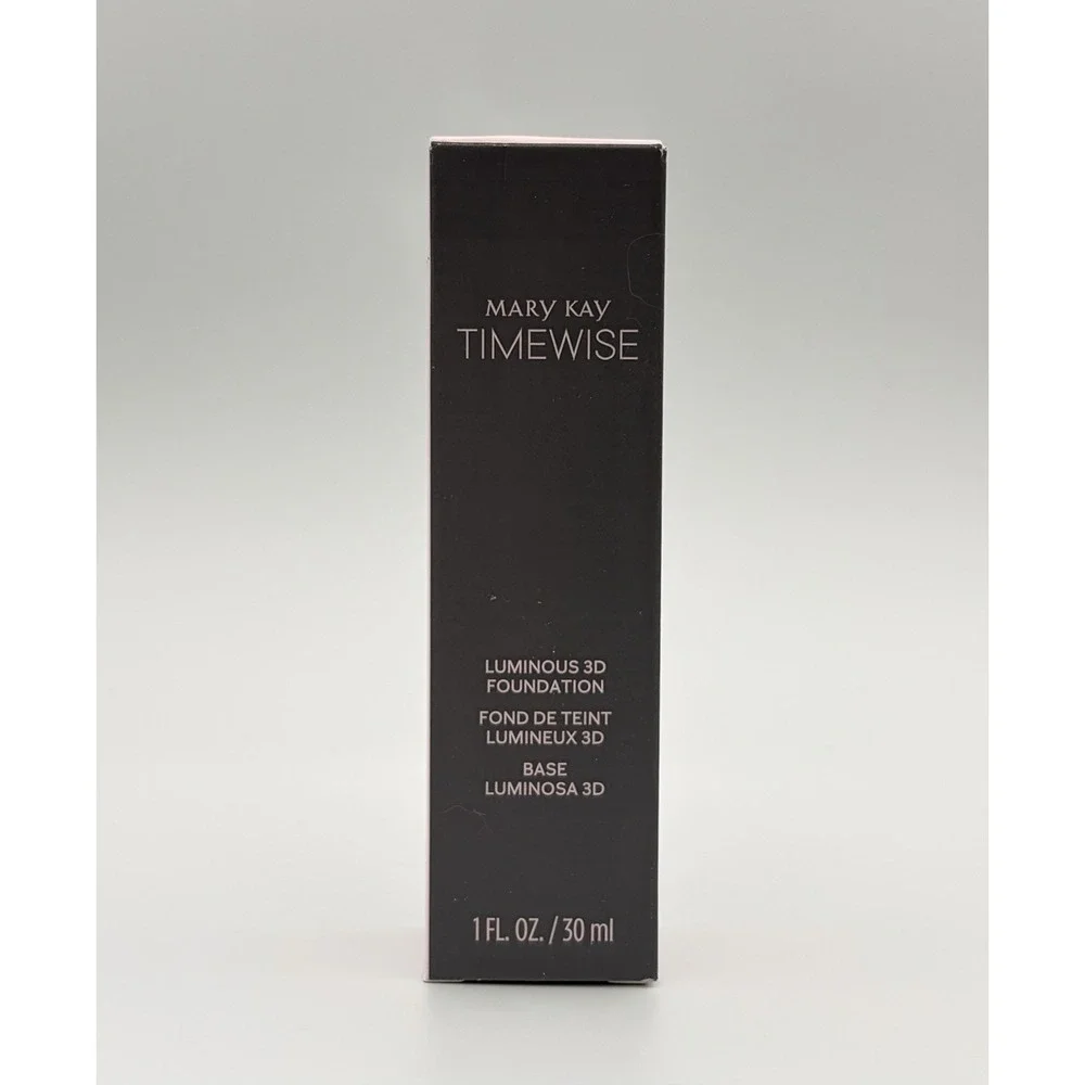 Mary Kay TimeWise Luminous 3D Foundation Ivory C 100 Normal to Dry Skin 1oz NIB